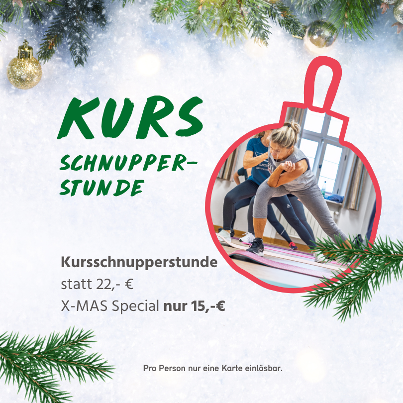XMAS Kurs-Schnupperstunde