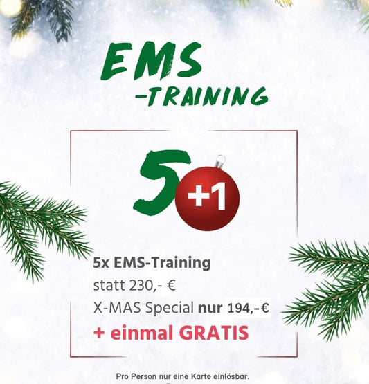 XMAS EMS-Karte 5+1